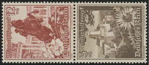 Blumen/Landschaften Zusammendruck S 249, postfrisch **