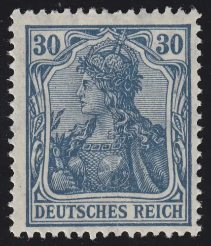 144II Germania 30 Pf Drucktype II, postfrisch **