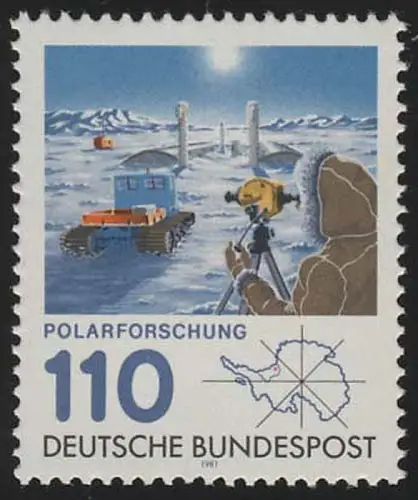 1100 Polarforschung, postfrisch **