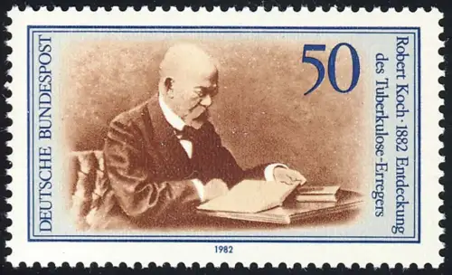 1122 Robert Koch Tuberkulose-Erreger, postfrisch **