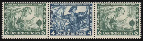 Wagner Zusammendruck W48 6+4+6, postfrisch **