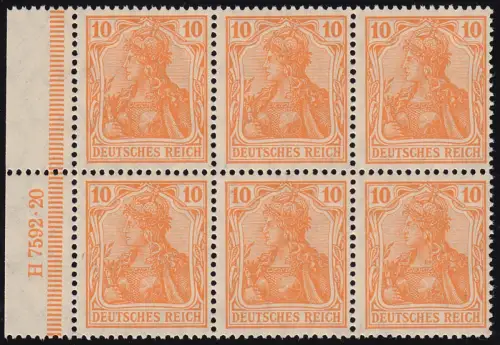 Germania 1921 HBL 32A HAN2, postfrisch **