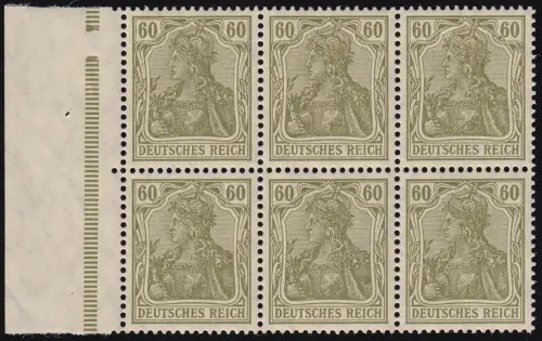 Germania/Ziffern 1921 HBL 33B, postfrisch **