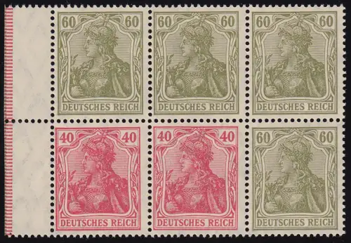 Germania/Ziffern 1921 HBL 34A, postfrisch **