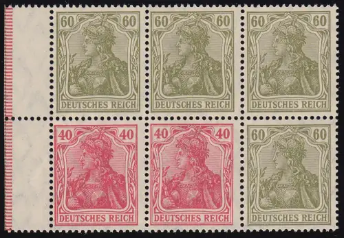 Germania/Ziffern 1921 HBL 34A, postfrisch **