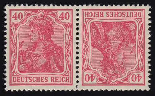 Germania 1921 ZD K3a, postfrisch **