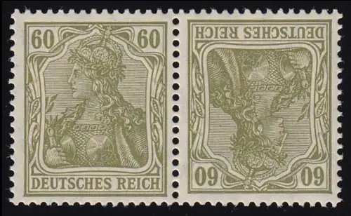 Germania/Ziffern 1921 ZD K4, postfrisch **