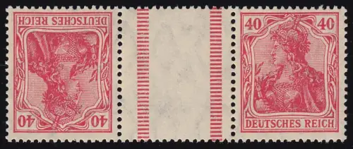 Germania 1921 ZD KZ5a, postfrisch **