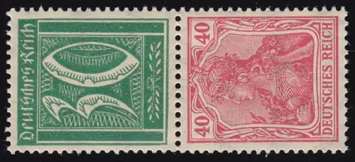 Germania/Ziffern 1921 ZD S27, postfrisch **