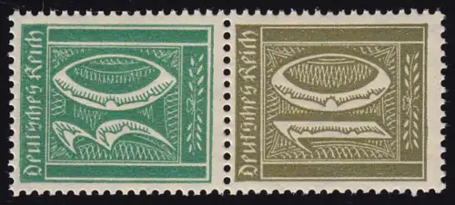 Germania/Ziffern 1921 ZD S33, postfrisch **