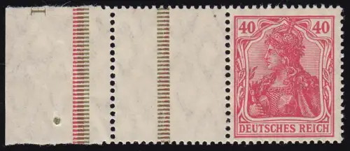 Germania/Ziffern 1921 ZD RL8, postfrisch **