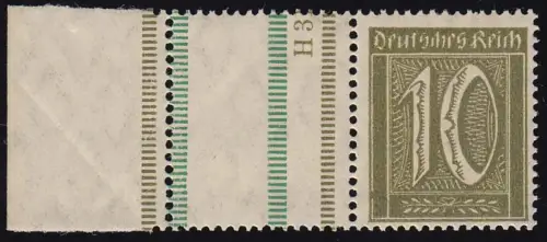 Germania/Ziffern 1921 ZD RL13, postfrisch **