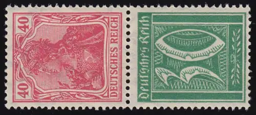 Germania/Ziffern 1921 ZD S29, postfrisch **