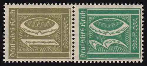 Germania/Ziffern 1921 ZD S31, postfrisch **