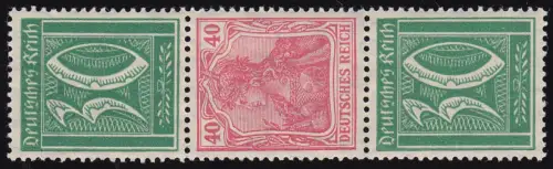 Germania/Ziffern 1921 ZD S28, postfrisch **