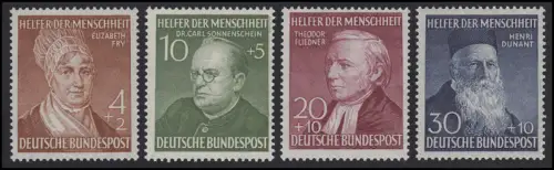 156-159 Wofa 1952 - Satz komplett postfrisch **