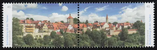 3454-3455 Panorama Rothenburg ob der Tauber, Zusammendruck, **
