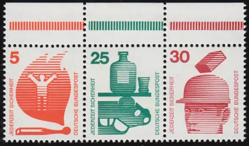 W44 ZD Unfall 5-25-30 Pf. Oberrand, postfrisch **