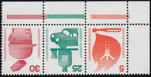 ER W44.2 ZD Unfall 5-25-30 Pf. Ecke oben rechts, postfrisch **