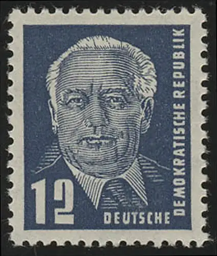 323za XI Wilhelm Pieck 12 Pf Wz.2 XI, postfrisch **