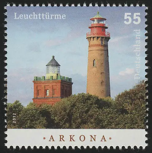 2943 Leuchtturm: Kap Arkona mit Schunkelturm, postfrisch **