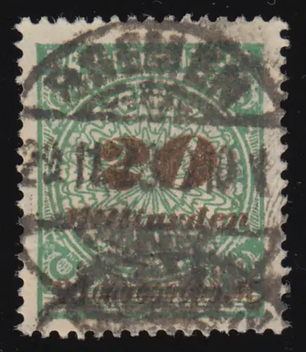 329AW Kreis mit Rosetten-Muster 20 Mrd M gestempelt O