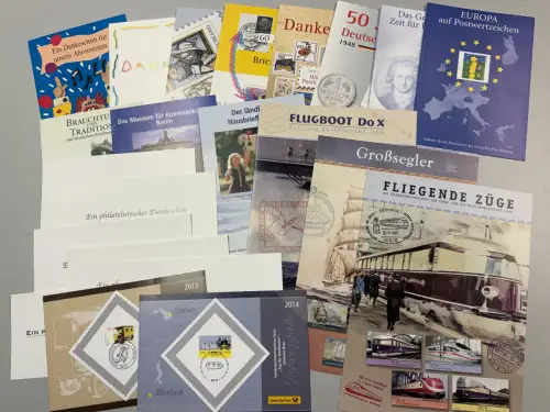 Jahresgaben der Post 1993 - 2014 komplett, Kollektion 22 Stück
