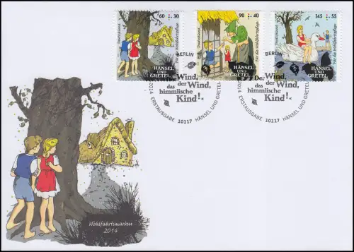 Wohlfahrt 2014 - Märchen Hänsel und Gretel, FDC ESST Berlin