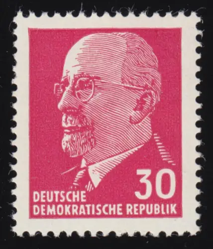 935 Yx I Walter Ulbricht 30 Pf, Wz.3 Y, postfrisch **