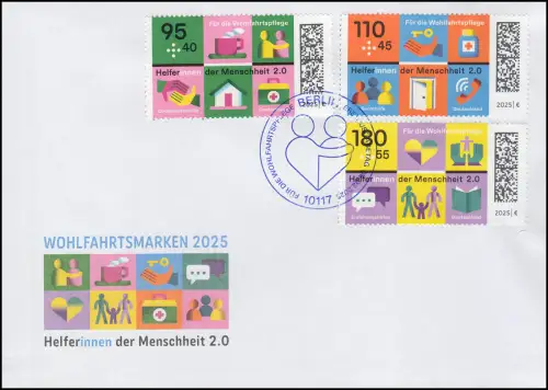 Wohlfahrt 2025 - Helfer der Menschheit 2.0, FDC ESST Berlin
