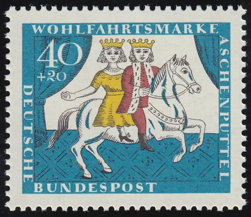 488I Wofa 40 Pf mit PLF schwarzer Strich unter dem Schweif, Feld 23, **