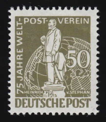 38 Weltpostverein Stephan 50 Pf, postfrisch **