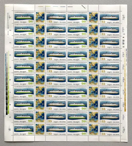 2429-2430 Eisenbahnfähre 1979, ZD-Bogen, **