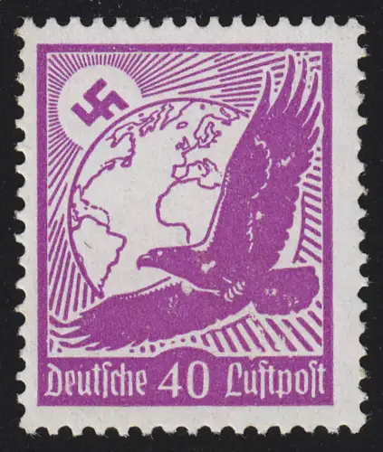 534x Flugpostmarke 1934 40 Pf, postfrisch **