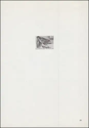 Schwarzdruck aus Jahrbuch JB 1974 - 25 Jahre Bundesrepublik