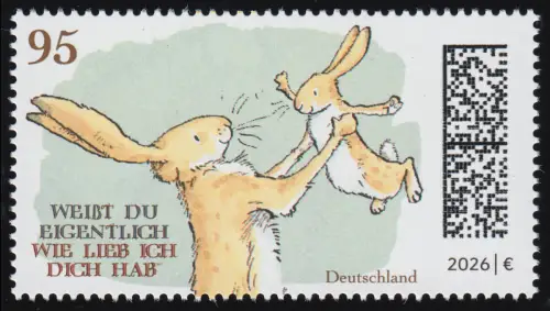 3950 Hasen - Weißt Du eigentlich, wie lieb ich Dich hab´ ?, postfrisch **