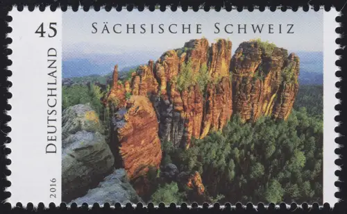 3248 Wildes Deutschland - Sächsische Schweiz, nassklebend, postfrisch **