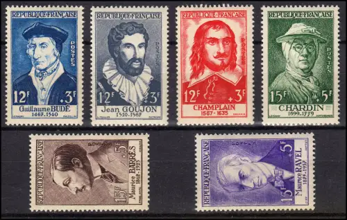 Frankreich 1094-1099 Persönlichkeiten der Geschichte Frankreichs 1956, Satz **