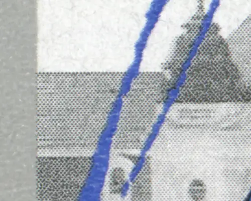 1792 Schillergesellschaft - 10er-Bogen mit PLF Fleck im Hausdach F.3, ESSt Bonn