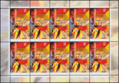 2760 Jubiläum 60 Jahre Bundesrepublik Deutschland - 10er-Bogen, postfrisch **