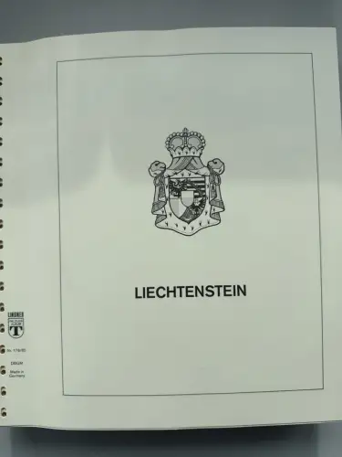 Liechtenstein 1972-2003 ** postfrisch auf Lindner-T-Vordrucken komplett