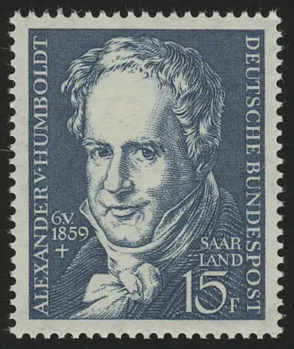 Saarland 448 Alexander von Humboldt 1959, **