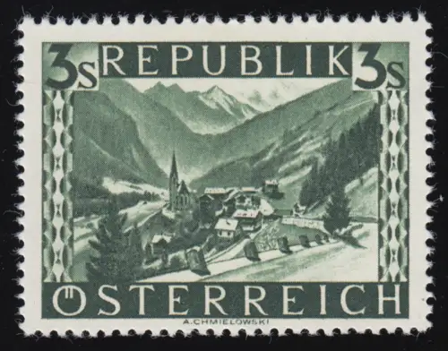 769II Landschaften 3 S, Heiligenblut /Kärnten, postfrisch **