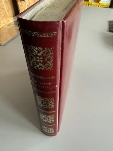 Europäisches Naturschutzjahr 1980 im Borek-Ringbinder, über 70 Vordruckseiten