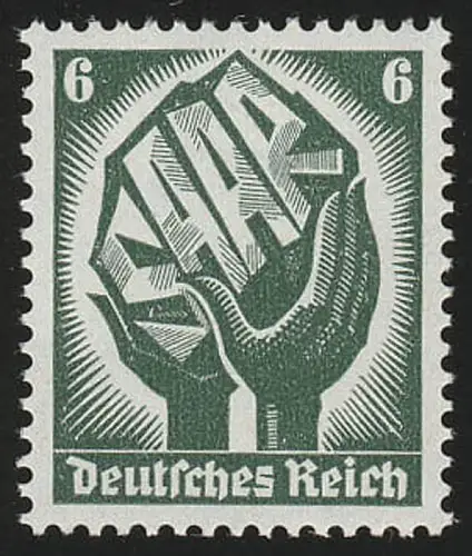 544 Saarabstimmung 6 Pf, postfrisch **