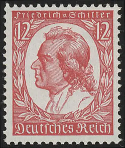 555 Schiller 12 Pf, postfrisch **