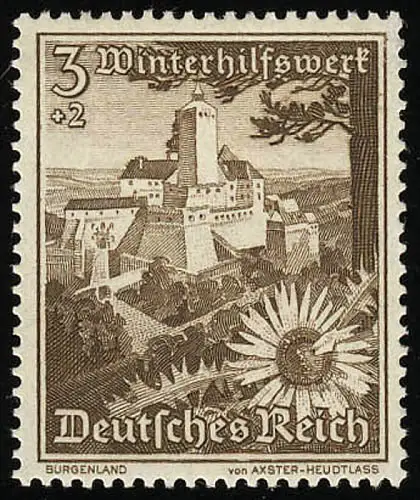 675 WHW Forchtenstein/Silberdistel 3+2 Pf, postfrisch **