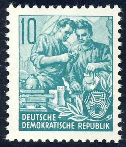 366 Fünfjahrplan 10 Pf, postfrisch **