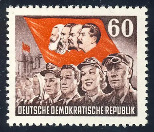 352 Karl Marx 60 Pf, postfrisch **