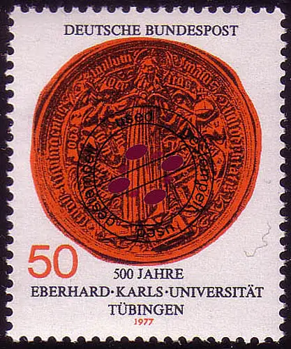 946 Universität Tübingen, gestempelt O